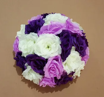 KARŠTO 10vnt/daug vestuvių kelių sukelti dirbtinės gėlių kamuolys vestuvių stalo gėlių puošmena, gėlių kamuolius apdaila