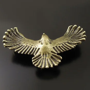 25piece Derliaus Vyras Antikvariniai Bronzos Lydinys Flying Eagle Karoliai Pakabukas Papuošalai Jungtis Amatų 35*20*7mm Papuošalai Išvados 36357