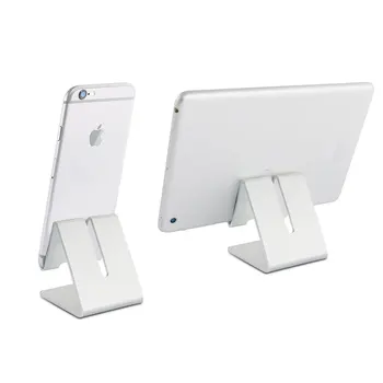 Universalios Aliuminio Metalo Mobilųjį Telefoną, Tabletės PC Stalinis įkroviklis USB Įkroviklis Dock For iPhone 5 6 6s Plius 7 7 4 se 8 Darbalaukio Sinchronizavimo Stendas