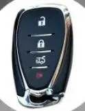 Silikoninė Guma automobilio raktas padengti atveju Chevrolet Malibu XL Cruze 2016 4 mygtukai klavišą be logotipo