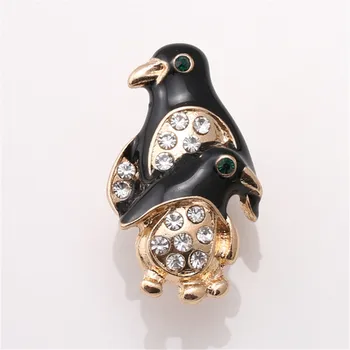 2016 nemokamas pristatymas mados jewelryFashion išskirtinį pingvinas sagė ponios aksesuarai dovanos
