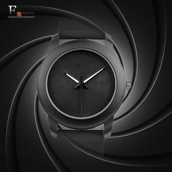 Dovanų Enmex kūrybos stiliaus, panele, laikrodis black 3D išmaišykite veido kūrybinis dizainas silikono juostos Šviesos trumpas atsitiktinis kvarco žiūrėti