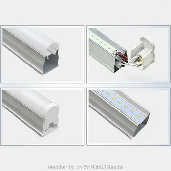 10VNT Super Šviesus 100-110LM/W 4ft 1.2 m 20W LED lempa T5 1200mm Liuminescencinės Lempos Dienos šviesos Nemokamas Pristatymas