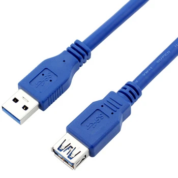 USB 3.0 Male ESU USB 3.0 Moterų AF USB3.0 Pratęsimo Kabelis 0.3 m, 0.6 m 1m 1,5 m 1,8 m 3m 5m 1ft 2ft 3ft 5ft 6ft 10ft 3 5 Metrų