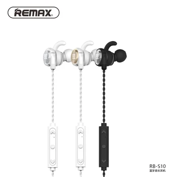 Remax Magnetinio Adsorbcijos Belaidžio Sporto Ausinės Bluetooth mikrofonas laisvų Rankų įranga Stereo Ausinių laisvųjų Rankų 