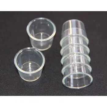20PCS/DAUG Mini Ledo-formos Puodeliai Modeliavimas plastiko parfait miniatiūriniai stiklo Skaidraus stiklo Plastiko Dirbtinius Amatų #DIY053