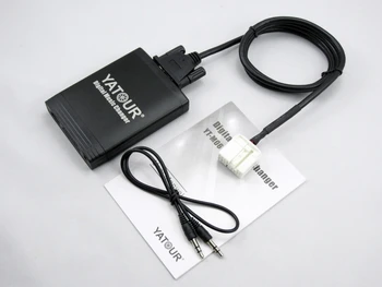 Yatour už Suzuki SX4, Grand Vitara, Swift Jimny II 14-Pin PACR Automobilių Skaitmeninės Muzikos Keitiklis USB MP3 adapteris, skirtas 