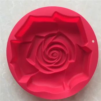 Didelis Dydis 29*5.8 cm Rožių Žiedų Formą, Silikono Tortas Pelėsių Silikono Pyragas Visos Virtuvės 