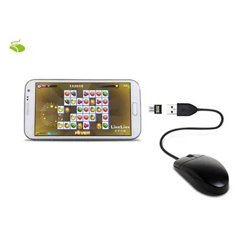 5pcies/daug Ultra Mini DM Micro USB 5pin OTG Adapteris, Adapteris Jungtis, skirta mobiliųjų Telefonų Ir Tablet PC ir USB Kabelį ir 