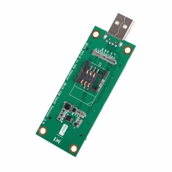 Mini PCI-Express pcie pci express PCI-E Wireless WWAN į USB Adapteris Kortelę į SIM Kortelės Lizdą, Modulio Testavimo Įrankiai