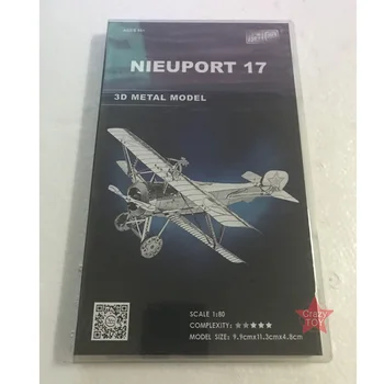 2018 m. 3D Metalų Nano Įspūdį Niuboter 17 Lėktuvas Surinkti Modelį Rinkiniai D12202 