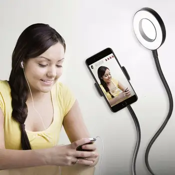 Tingus Laikiklis mobiliojo Telefono Laikiklį su Selfie Žiedas Šviesos Live Stream,Apkaba, skirta 