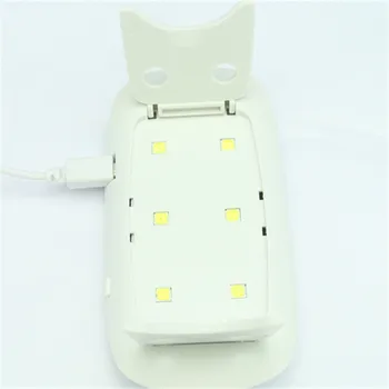 Tipart 6w UV LED Lempa 45/60S Nagų Džiovintuvas Nešiojamų USB Kabelis Prime Dovana Naudoti Namuose Gelio Nagų lako Džiovintuvas, Mini USB Lempa, UV lempa