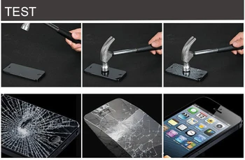 Apple iphone 6 Grūdinto stiklo Screen Protector 2.5 9h Saugos Apsauginę Plėvelę ant I6 Iphone6 A1549 A1586 A1589 4.7 colių