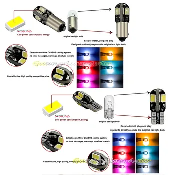 Tcart 15x nemokamas pristatymas Klaidų Automobilį, LED Interjero Šviesos Kit Auto Led Lemputes, MINI Cooper, r50, r53 S/JCW priedai 2001-2006 m.