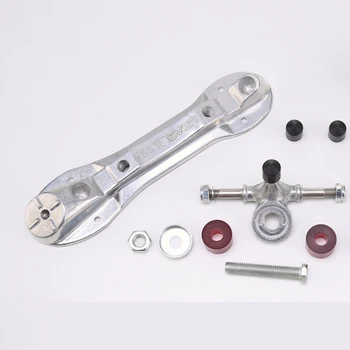 Ritinio Skate plokštelės aliuminio lydinio metalo važiuoklės trikojo, visiškai su Reniaever (s, m.x.xl)