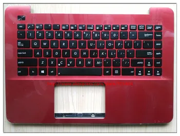 JAV, Naujas nešiojamas, klaviatūra palmrest už ASUS X455 K455 A455 R455 X455L W419L Y483C F455 anglų raudona/balta/juoda