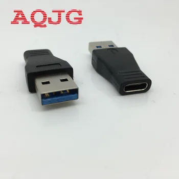 USB Female į USB 3.0 Male Prievado Adapteris Jungtis USB 3.1 C Tipo USB 3.0 Tipo Kortelę, U disko Hdd AQJG