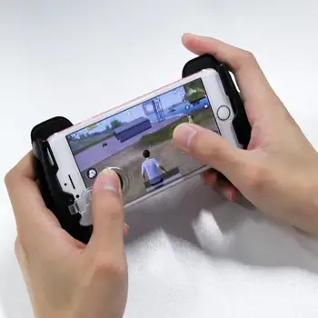 ALLOYSEED 3 in 1 Universalus Žaidimas Kreiptuką+ Mini Kreiptuką Grip+ Stovas-Laikiklis, skirtas 4.7-7inch jutiklinį ekraną išmaniesiems telefonams
