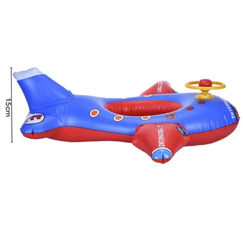 Vaikams, Cartoon Saugos Plaukimo Žiedai Kūdikių Pripučiami Plaukti Žiedas Plūduriuojantis Lifebuoy Mielas Baseinas Plaukti Vaikų Orlaivių Žaislai Sėdynės valtis