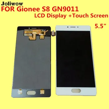 Aukštos Kokybės Gionee S8 GN9011 LCD Ekranas +Touch Ekranas skaitmeninis keitiklis Asamblėjos Pakeitimo Reikmenys Telefono MTK6755