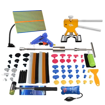 LDR Įrankiai Dent Removal Paintless Dent Repair Tools LDR Dent Kamščiatraukis Rinkinys Geltonos spalvos Atšvaitas Valdybos Rankinių Įrankių Rinkinys Ferramentas