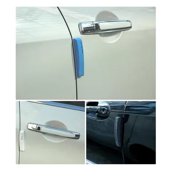 Tonlinker 4 vnt EVA Automobilių stiliaus balta/mėlyna/juoda automobilio duris anti-kick Padengti lipdukai FORD VW honda toyota mazda mitsubishi