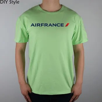 ITA JN AIRFRANCE T-shirt Viršuje, Medvilnės Lycra Vyrų marškinėliai Naujas 