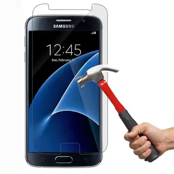 2VNT Screen Protector sFor Samsung Galaxy S7 Stiklas, Grūdintas Stiklas Samsung Galaxy S7 Stiklo G9300 Telefono Filmas 