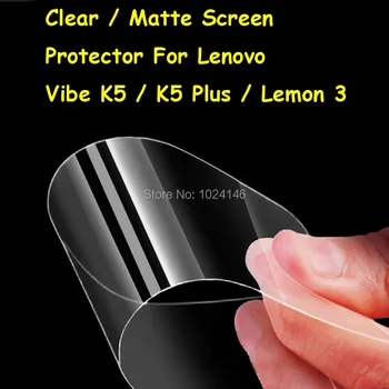 Naujas HD Išvalyti / Anti-Glare Matte Screen Protector, Lenovo Vibe K5 / Plus K5 K5+ 5.0