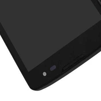 Dėl LG H340 h320 h324 H340N H326 MS345 C50 LCD Ekranas Jutiklinis Ekranas skaitmeninis keitiklis komplektuojami Su Rėmo Black Nemokamas Pristatymas