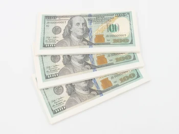 [RainLoong] $100 Dolerių Tualetas Audinio, Popieriaus, Servetėlių 33cm*33cm 15vnt/pak/daug