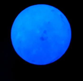 35*35 mm Žalia Švyti mėlyna Kalcitas Švyti Šviesos Krištolo Rutulį Tamsaus Akmens Ball Sferoje Gydymo nemokamas pristatymas