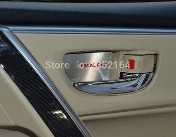 Auto Durų Vidinis Dubuo apdaila, automobilių interjero formavimo Toyota Corolla-2018 m., 4 pcs/aikštelė, automobilių stilius