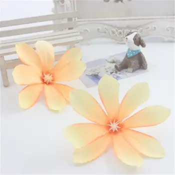 30PCS rankų darbo Sen moterų modeliavimas mažos chrizantemų daisy netikrą šilko gėlių girlianda medžiagos hi saldainių dėžutė apdaila