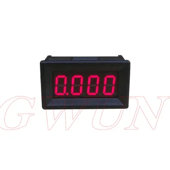 GWUNW BY436A 0-5.000(5A) skaitmenų ammeter Dabartinės Kolegijos Metrų 0.36 colių 4 bitų LED