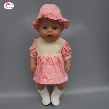 Drabužių lėlėms tinka 43cm Baby Born Zapf lėlės sportinė suknelė