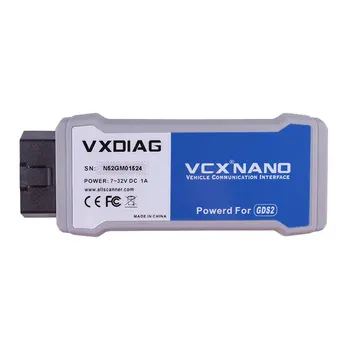 VXDIAG VCX NANO GM/Opel GDS2 ir TIS2WEB Diagnostikos Įrankis, USB versijos Programavimo Sistema GM geriau nei MDI Nemokamas Pristatymas