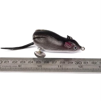 5 vnt Dirbtinis Pele Suku Gumos Suvilioti Maisto Purtyti Ray Minkštas Masalas Su 3D Akis Pritraukti Blackfish Šamų Žūklės Įrankius, Įrankiai