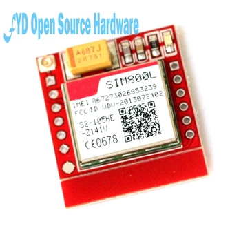 Mažiausias SIM800L GPRS GSM Modulis MicroSIM Kortelę Core Valdybos Quad-band TTL Nuoseklųjį Prievadą