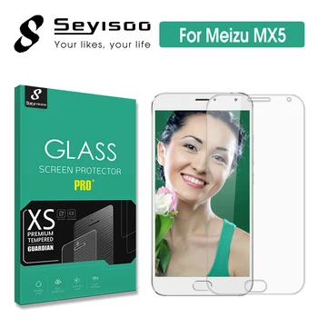 Originalus Seyisoo Premium Nekilnojamojo 2.5 D 0.3 mm 9H Screen Protector, Grūdintas Stiklas Meizu MX5 MX 5 Meizumx5 Grūdinto stiklo Plėvelės
