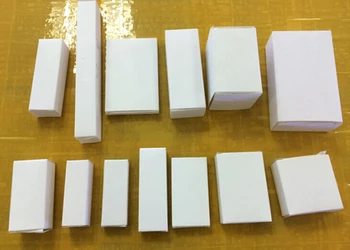 50 VNT. Baltų Pen Dėžutės Dydis 6.15 x 0,79 x 0.79 colių 156x20x20MM Popierinės pakuotės Baltos spalvos USB Dėžutė Balto Popieriaus Dovanų Dėžutėje Baltas langas