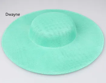 Raundas 30 cm Sinamay Skrybėlę Bazės 
