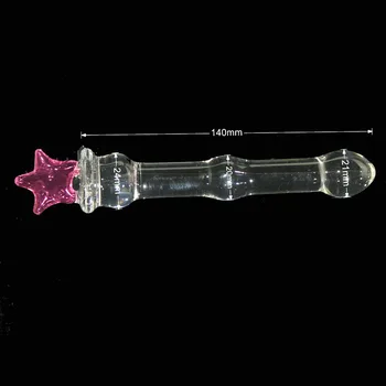 Išangę plug star karoliukai, Stiklo Moterų G-Spot Skatinti Butt Plug Labai Žaislai Analinis Sekso Žaislas Suaugusiems