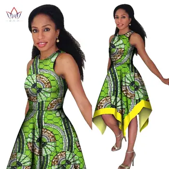 Afrikos Suknelės Moterims, Vasaros Suknelė be rankovių Brazilija dalis Maxi suknelė Dashiki Afrikos Spausdinti Suknelė Moterims reguliariai 7xl WY1430