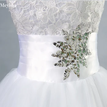 ZJ9033 nėrinių ilgai vestuvių suknelė nuotakos suknelės Duobute Crystal Beach suknelė dydis 2 4 6 8 10 12 14 16 18 20 22 24 26