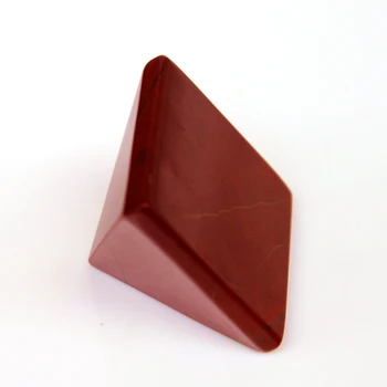 Red Jasper kristalinis kvarcas roko Graviruotas 40mm Piramidės Tekinto Akmens Čakros Akmenys Gydymo Reiki pakabukas Nemokamas pristatymas