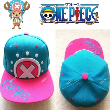 Hip-hop ' o, Tony Tony Chopper ONE PIECE anime cosplay Japonų animacinių filmų Skrybėlę Beisbolo kepurės, Siuvinėjimo modelio