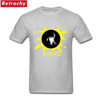Rusijos Kino Juostos koncertuoti Logotipas Prekės ženklo Marškinėliai Vyrams Užsakymą Trumpas Rankovės Eco Medvilnės Vaikinas Atsitiktinis Didmeninė Juosta Tees