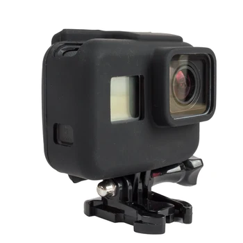 Spalvingas Veiksmo Kamera Atveju Apsauginiai Silikono Atveju GoPro Hero 5 Juoda Go pro Hero 5 Fotoaparato Priedai